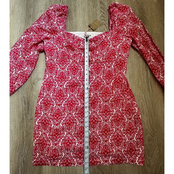 Boden|Linen Mini Shift Dress|Pop Peony/Vine Terrace|NWT|SZ 12R - Picture 5 of 10